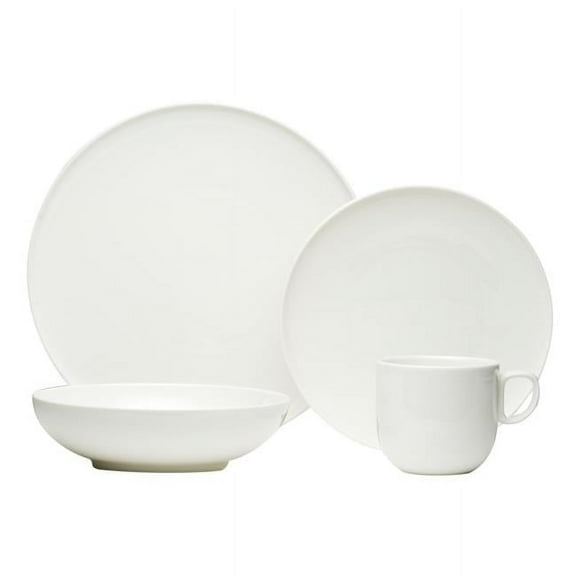 Red Vanilla ET1900-024 Every Time White Dinner Set - 24 Piece