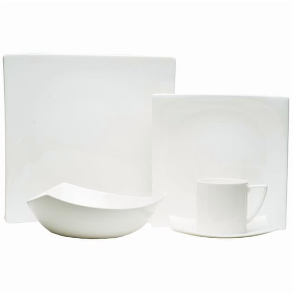 Red Vanilla EW3400-905-4 Extreme White Place Setting - 20 Piece