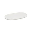 thumbnail image 1 of Red Vanilla  Every Time White Oval Coupe Platter, 1 of 2