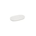 thumbnail image 1 of Red Vanilla  Every Time White Oval Platter 8.75", 1 of 2