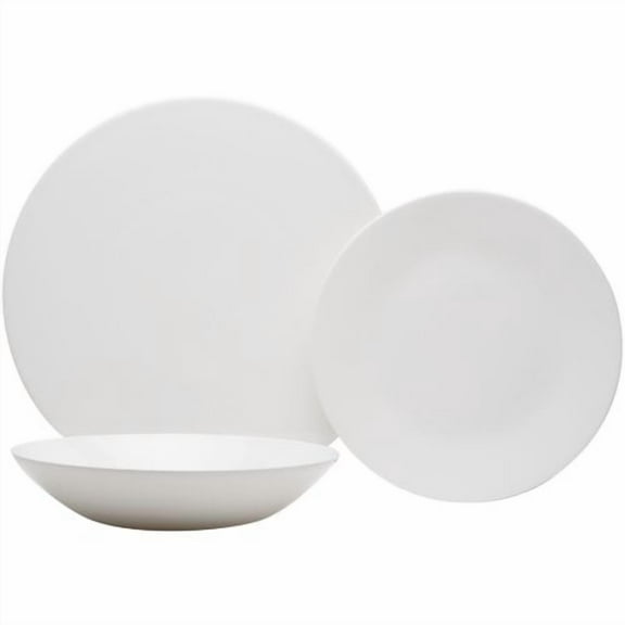 Red Vanilla Extreme Round Bone 6 Pieces China Dinner Plate