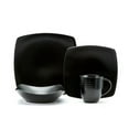 thumbnail image 1 of Red Vanilla HN600-016 Black Rice Dinner Set, 16 Piece, 1 of 4