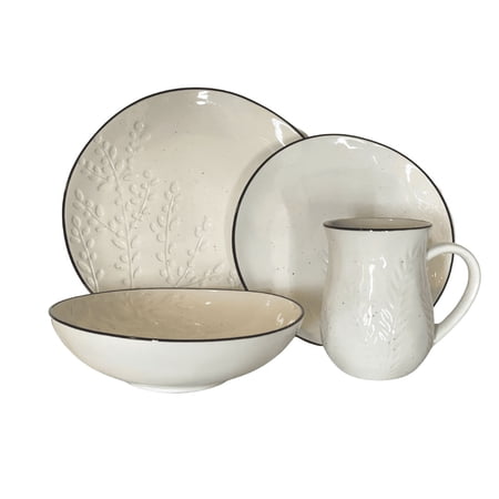 Red Vanilla Hudson Valley 16 Piece Porcelain Dinnerware Set