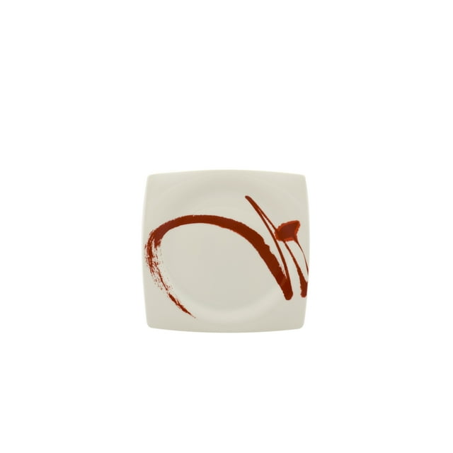 Red Vanilla Paint it Red Salad Plate 7.75" Set of 6
