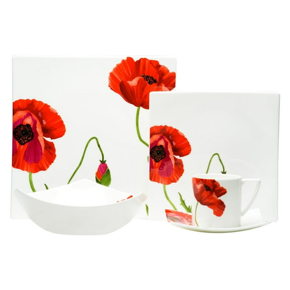 Red Vanilla Summer Sun 5 pc. Place Setting