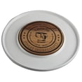 thumbnail image 1 of Red Vanilla Vanilla Slice Round Cheese Serving Plate with Acacia Board 10.25", 1 of 1