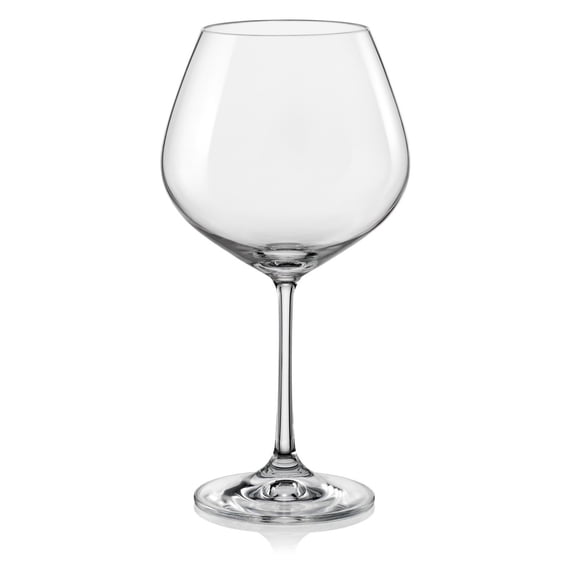 Red Vanilla Viola Burgundy Wine Glass 19oz (Set of 6)