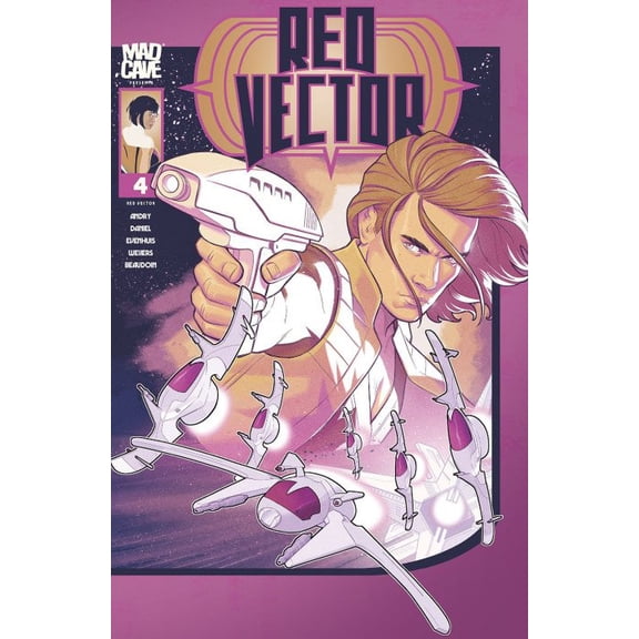Red Vector #4 VF ; Mad Cave Comic Book
