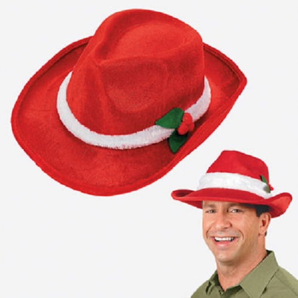 Cowboy Santa Hat