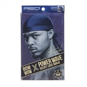 RED by KISS Bow Wow Power Wave Velvet Luxe Durag (Royal Blue)