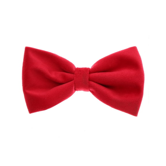 Red Velvet Collar Bow Tie