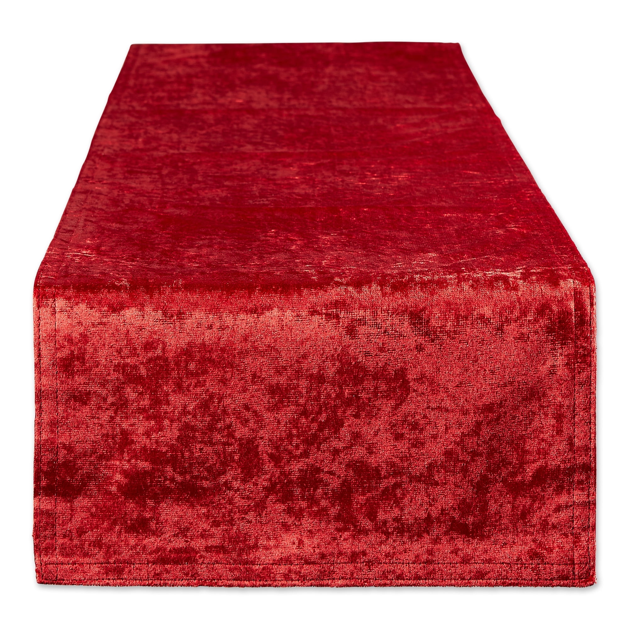 Luxurious Red Velvet 14" x 72" Table Runner