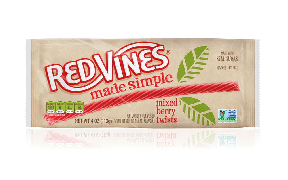 Red Vines Made Simple Berry Twists 4oz (Pack of 4)