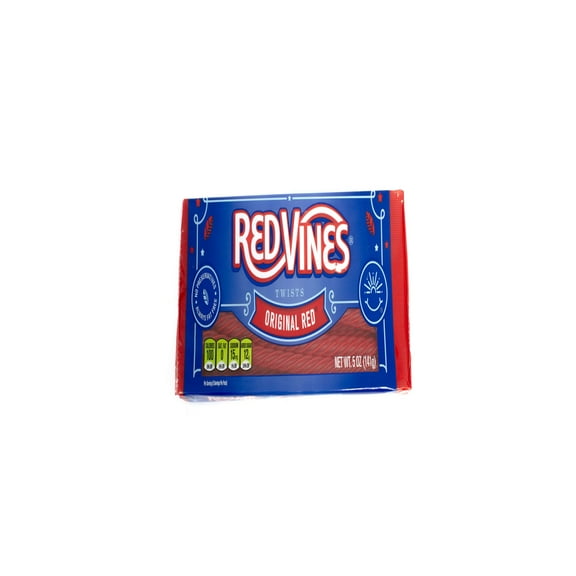 Red Vines Original Red Twists, 5 oz Tray (Pack of 12)