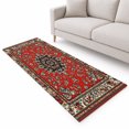 Red Vintage Boho Runner Rug 2.6'x10', Luxury Traditional Tribal Art ...
