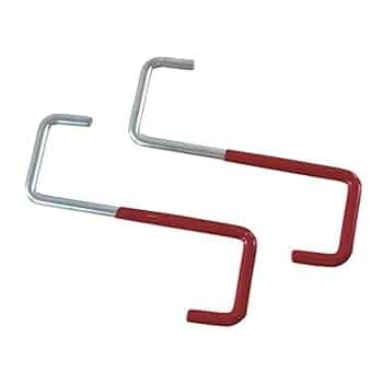 Red Vinyl Coated Rafter Hooks 5-1/2 ''Length Quantity 120