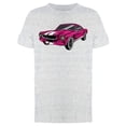 thumbnail image 1 of Red Violet Muscle Car  T-Shirt Men -Image by Shutterstock, Male x-Large, 1 of 2
