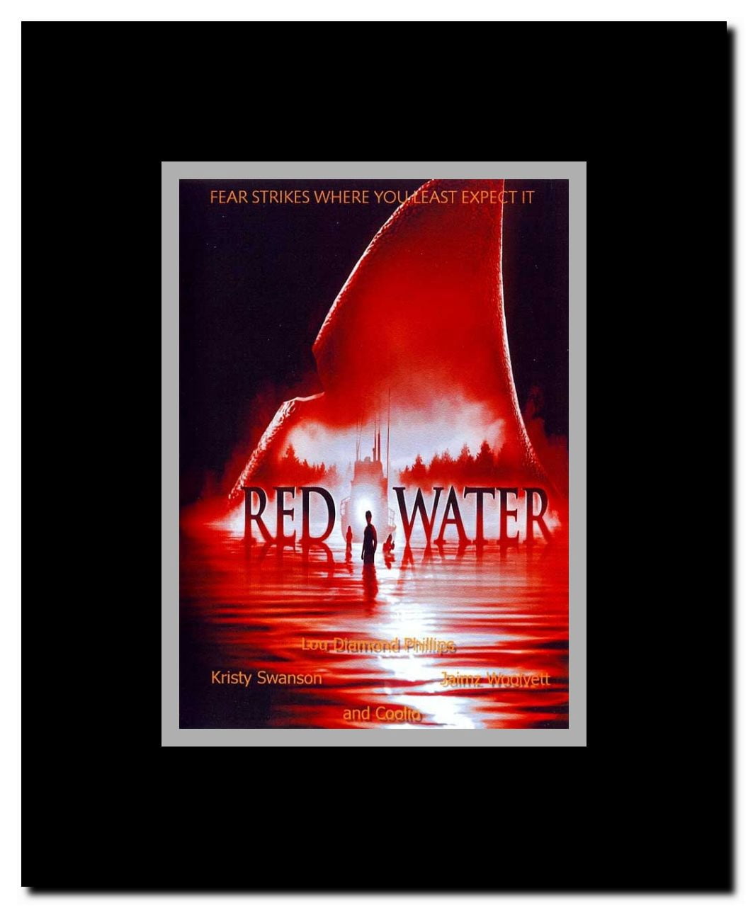 Red Water Framed Movie Poster
