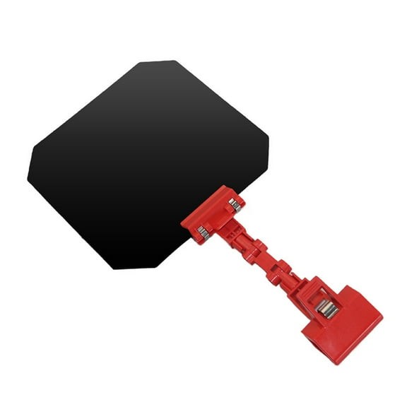 Red Welding Light Blocking Panel Adjustable Welding Protectors Welding for Sparks and Debris Defense