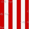 thumbnail image 1 of Red White 1" Striped Poly Cotton Fabric - Sold By The Yard - 58" / 59", 1 of 1