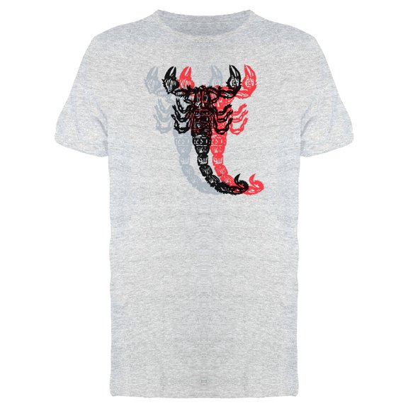 Red White And Black Scorpions Tee Men's -Image by Shutterstock