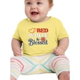 thumbnail image 1 of Red White And Blesed T-Shirt Infant -Image by Shutterstock,  6 Months, 1 of 4