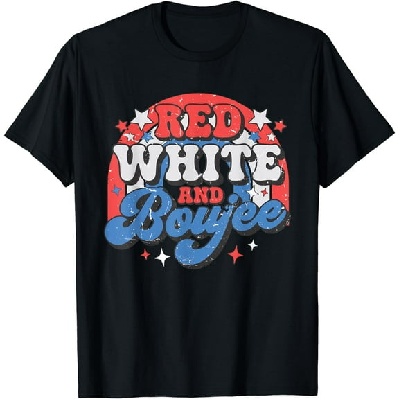 Red White And Boujee 4th Of July Independence Day Vintage T-Shirt