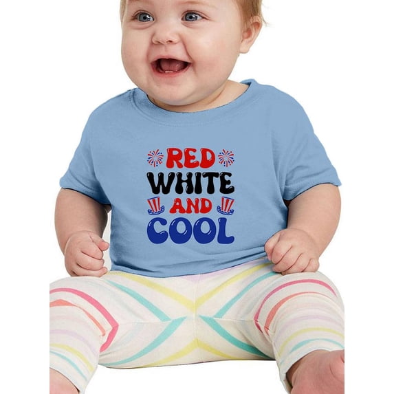 Red White And Cool T-Shirt Infant -Image by Shutterstock, 12 Months
