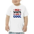 thumbnail image 1 of Red White And Cool T-Shirt Toddler -Image by Shutterstock,  4 Toddler, 1 of 4