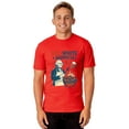 thumbnail image 1 of Red White Barbeque Men's George Washington Grill Master 4th of July BBQ Short-Sleeve Funny T-Shirt, 1 of 5