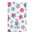 thumbnail image 1 of "Red White & Bloom " Patriotic Kitchen Dishtowel, 1 of 4