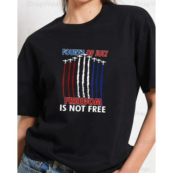 Red White Blue Air Force 4th July Proud USA Independence Day Patriot T-Shirt, SW, Hoodie Unisex, up to 5XL