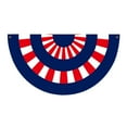 thumbnail image 1 of Red White Blue Bunting Flag, Eagle God Bless American Bunting, 4th of July, Home of The Brave, Independence Day, Memorial Day, Outdoor and Indoor, 1 of 6