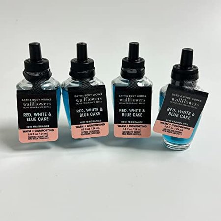 Red White  Blue Cake Refills 4-Pack - 0.8oz each - 2021