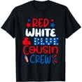 thumbnail image 1 of Red White & Blue Cousin Crew 4th Of July Independence Day T-Shirt, 1 of 4