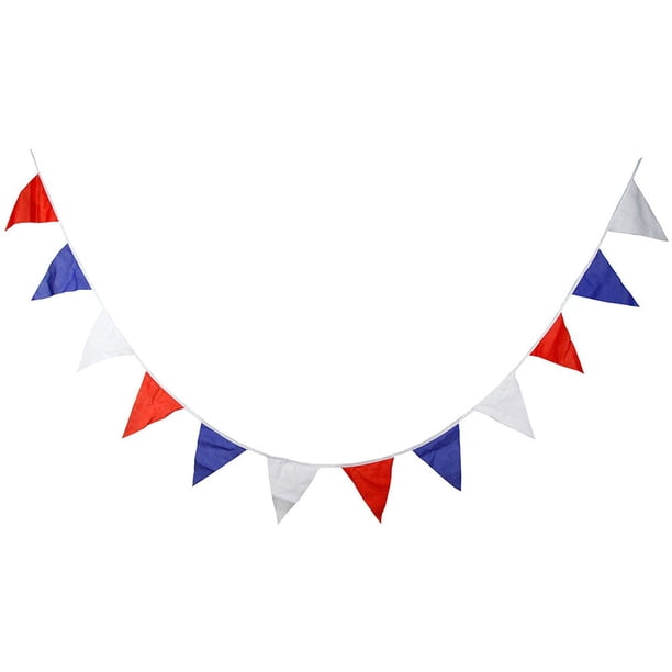 Festone Union Jack Triangolare – 25 Bandierine, Lunghezza 7 Metri, In PVC, Per Feste E Celebrazioni