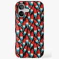 thumbnail image 1 of Red White Blue Rocket Popsicles Art iPhone Case 17 16 15 14 13 12 11 Pro Max, 1 of 2