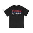 Red White Blue TORIES Graphic Tee, Patriotic Statement TShirt, Bold