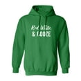 thumbnail image 1 of Red, White & Booze Adult Hooded Sweatshirt, 1 of 2