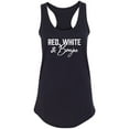 thumbnail image 1 of Red, White & Boujee Racerback Tank, 1 of 2