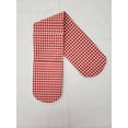 thumbnail image 1 of Red & White Checked Double Oven Mitt by Penny's Needful Things, 1 of 1