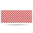 thumbnail image 1 of Red White Checkerboard Checkered Pattern Bathroom Rugs Mat,Non Slip Microfiber Bathroom Rug,Rubber Backing,Soft Bathroom Mats for Bathroom Floor,Tub and Shower,60x24in(150x60cm), 1 of 5