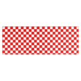 thumbnail image 1 of Red White Checkerboard Checkered Pattern Kitchen Rug Mat,Kitchen Runner Rugs Non Skid Washable,Decorative Kitchen Floor Mats for Kitchen,Sink,Laundry,17"X47", 1 of 5