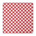 thumbnail image 1 of Red and White Checkered Pattern Square Fitted Tablecloth with Elastic Edge,Square Table Cover,Washable Elastic Table Cover for Home Kitchen Party Decor 34"x34", 1 of 6