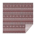 thumbnail image 1 of Red and White Christmas Folk Pattern Square Tablecloth,Waterproof Square Table Cover,Wipeable Spillproof Washable Table Cover for Home Kitchen Party Decor 42"X42"(107x107cm), 1 of 6