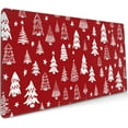 thumbnail image 1 of Red White Christmas Mouse Pad 35.4 X 15.7 Inch XXL Xmas Tree Holiday Extended Large Gaming Mousepad Keyboard Desk Mat Non-Slip Rubber Base Stitched Edges for Home Office, 1 of 6
