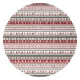 thumbnail image 1 of Red and White Christmas Striped Pattern Round Blanket,Comfortable Soft Flannel Throw Blanket,All Season,Warm Lightweight Blankets for Sofa Bed Couch Living Room Chair 47"x47", 1 of 5