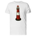 thumbnail image 1 of Red & White Lighthouse Tee Men's -Image by Shutterstock, 1 of 2