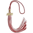 thumbnail image 1 of Endea Graduation Red/White Mixed Color Graduation Tassel with Gold Date Drop, 1 of 11