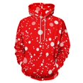 thumbnail image 1 of Red White Polka Dots(2) Men's Women New Sweatshirt Hoodie Men's Plus Size Sweatshirt Hooded Sweatshirt 3d Printed Street Men's Cloth, 1 of 6